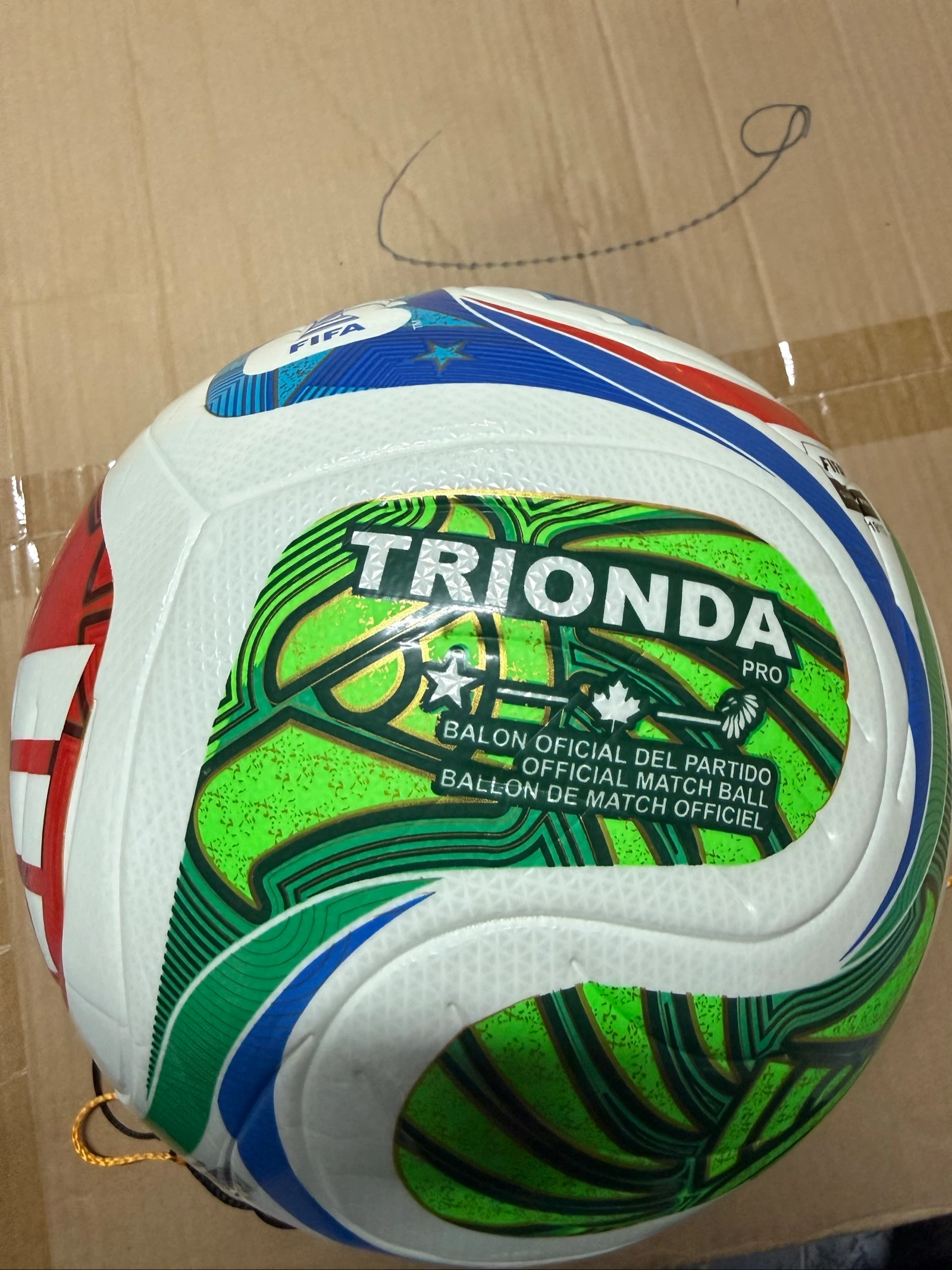 Trionda Pro Match Voetbal – Maat 5 – Premium Wedstrijdbal – photo 2